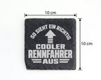 Schiefer Untersetzer Cooler Rennfahrer Spruch - Lustiges Geschenk für  – Bild 4
