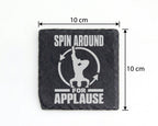 Schiefer Untersetzer Breakdance Spin Around For Applause - Geschenk fü – Bild 4